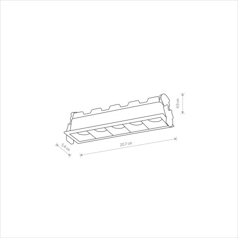 Podtynkowe - MIDI LED RECESSED