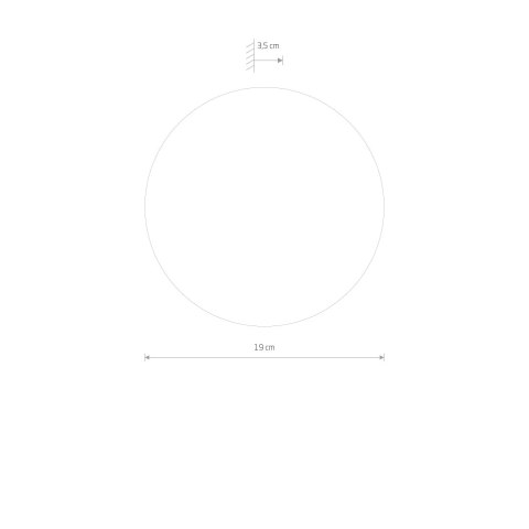 Kinkiety - RING MIRROR LED S
