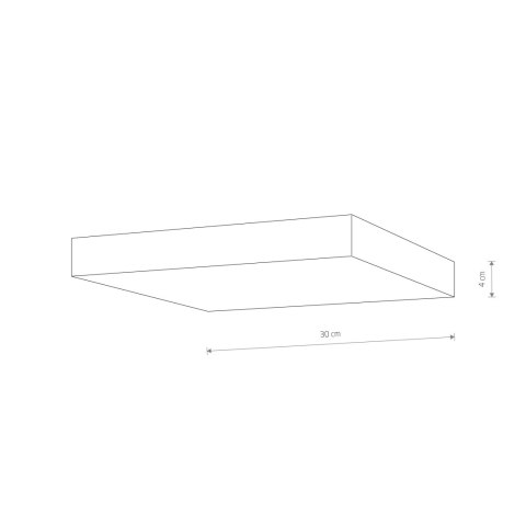 Plafony - LID SQUARE LED 50W Plafony - LID SQUARE LED 50W