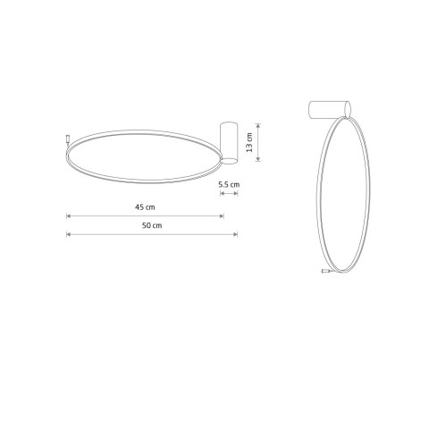 Lampy przysufitowe - CIRCOLO LED S Lampy przysufitowe - CIRCOLO LED S