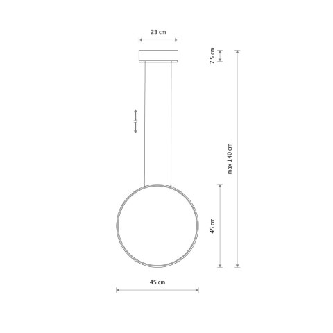 Lampy wiszące - CIRCOLO LED S Lampy wiszące - CIRCOLO LED S