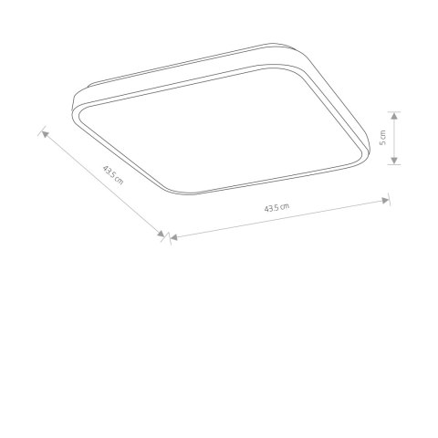 Plafony - AGNES SQUARE LED PRO Plafony - AGNES SQUARE LED PRO