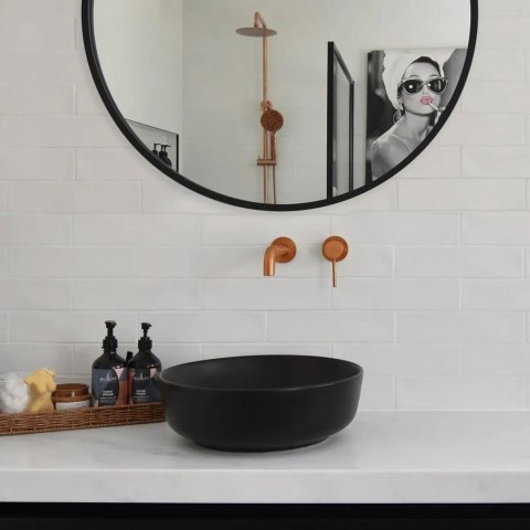 BATERIA UMYWALKOWA PODTYN LUNGO MIEDŹ SZCZOT + BOX