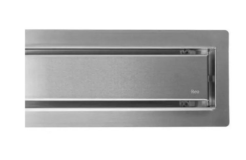Linear Drain REA NEOX PRO Brushed Steel 50