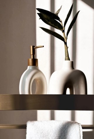 Bathroom Bath Shelf SF01 45cm Brushed Gold