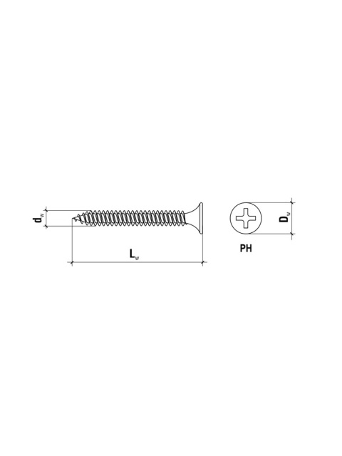 Phosphate-Coated Drywall Screws for Metal (Fine) 3.5 x 45mm – 500 Pieces Phosphate-Coated Drywall Screws for Metal (Fine) 3.5 x 45mm – 500 Pieces