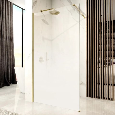 Shower Wall Aero Ombre Brush Gold/White 90