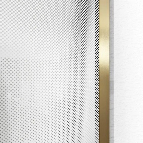Shower Wall Aero Ombre Brush Gold/White 90