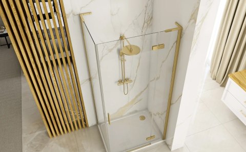 ŚCIANKA PRYSZNICOWA HUGO BRUSH GOLD 80