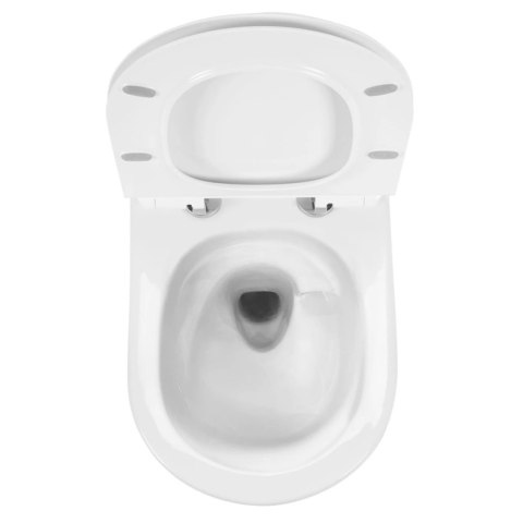 Rimless Wall-Hung Toilet Bowl Carlo Mini Tornado Pro