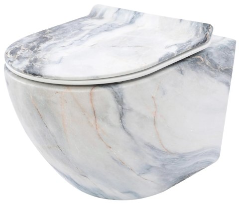WC - CARLOS DUROPLAST/SLIM/ZM GRANIT MATT WC - CARLOS DUROPLAST/SLIM/ZM GRANIT MATT