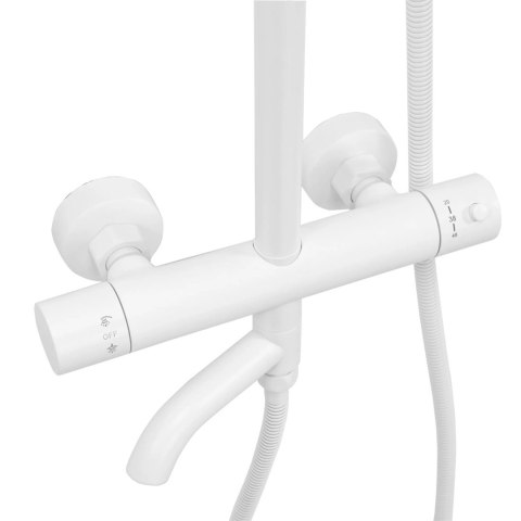 Thermostatic Shower Set REA Lungo White