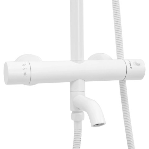Thermostatic Shower Set REA Lungo White