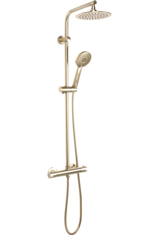 Thermostatic Shower Set REA BLISS Brushed Gold