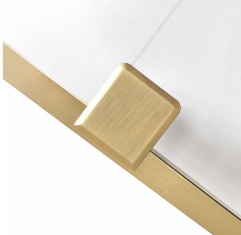 Shower Enclosure Montana Brush Gold 90x90