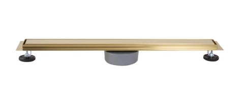Linear Drain REA Neox Pro BRUSHED GOLD 100