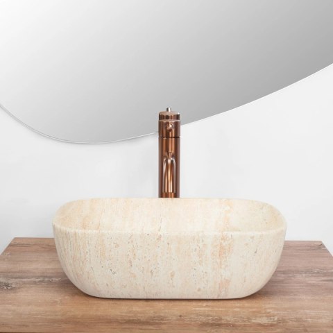 UMYWALKA BELINDA MINI TRAVERTINE MATT - NABLATOWA UMYWALKA BELINDA MINI TRAVERTINE MATT - NABLATOWA