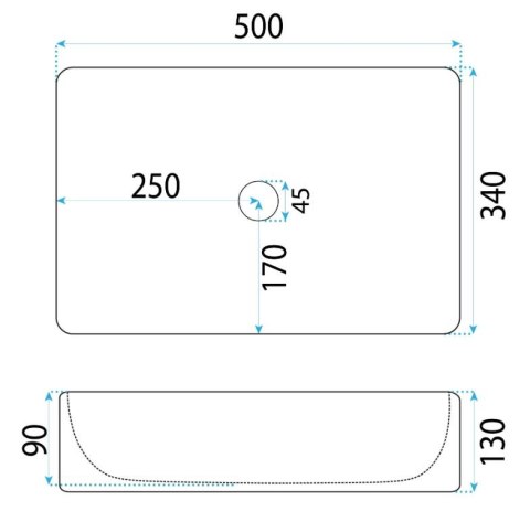 Countertop Basin Rea Fiorella Countertop Basin Rea Fiorella