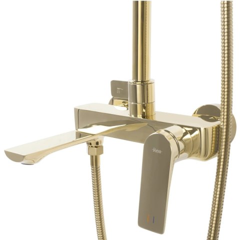 Shower Set REA AVALON Gold