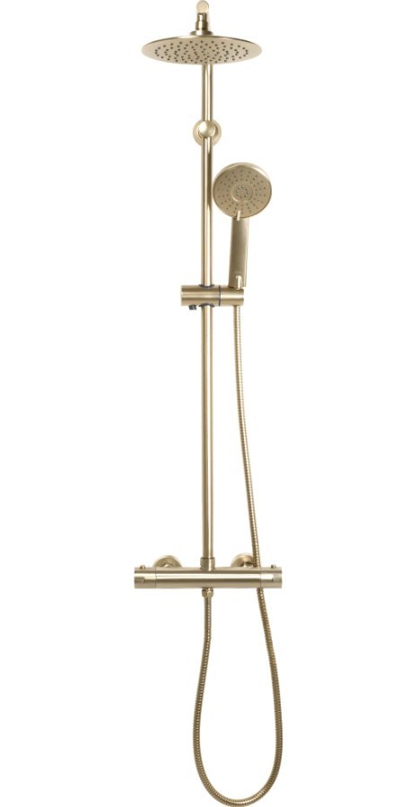 Thermostatic Shower Set REA BLISS Brushed Gold