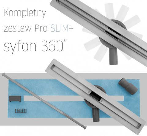 ODPŁYW NEO SLIM PRO SZCZOTKOWANY 500
