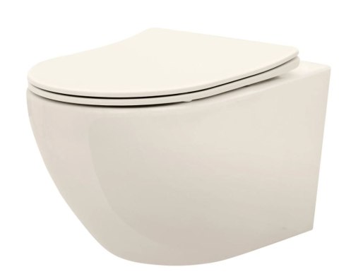 WC - CARLO MINI RIMLESS ECRU WC - CARLO MINI RIMLESS ECRU