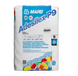 Klej elastyczny Mapei Adesilex P9 szary 22,5 kg