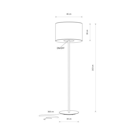 Lampy podłogowe - AMARELA Lampy podłogowe - AMARELA