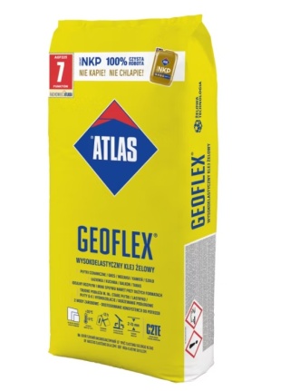 Wysokoelastyczny klej żelowy Atlas Geoflex C2TE 22,5 kg