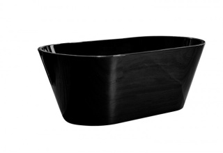 Braider Altaria Freestanding Bathtub – 170 × 82 cm, Black