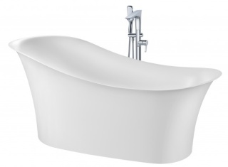 Braider Ava Freestanding Bathtub – 170 × 80 cm, White
