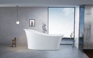 Braider Ava Freestanding Bathtub – 170 cm, White
