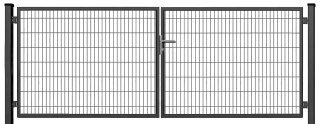 Brama SX 656 PRO - 3,00 x 1,50 m - antracyt , brązowa , czarna , szara , zielona