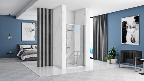 Shower Door Rapid Slide Chrome 140