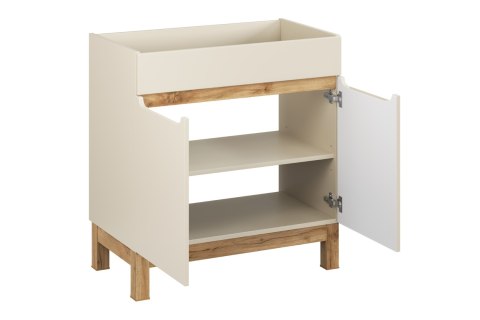 Szafka pod umywalkę 80cm 2 drzwi