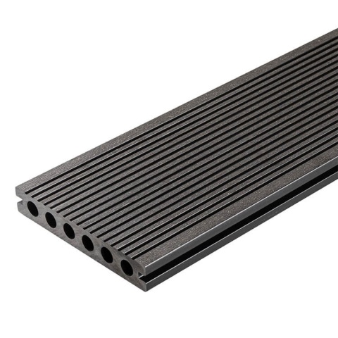 Composite Decking Board 3D Anthracite – 4m (0,580 m2)