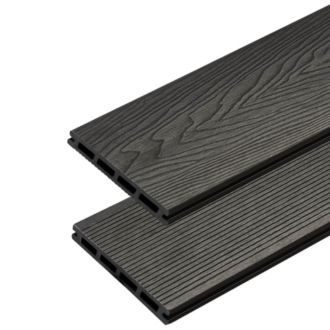 Composite Decking Board 3D Classic 2.0 Anthracite – 4m(0,600 m2)