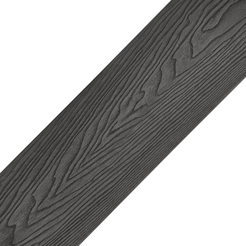 Composite Decking Board 3D Classic 2.0 Anthracite – 4m(0,600 m2)