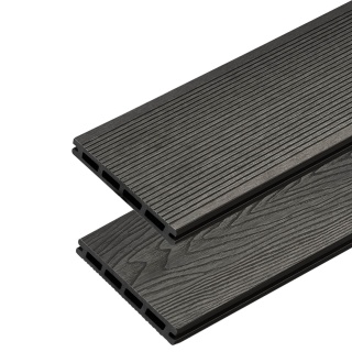 Composite Decking Board 3D Classic 2.0 Anthracite – 2.2m(0,330 m2)