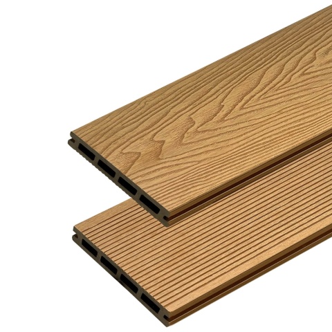 Composite Decking Board 3D Classic 2.0 Light Brown – 3m (0,450 m2)