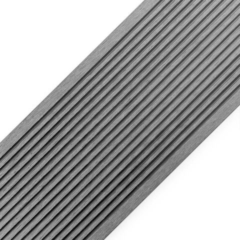 Composite Decking Board 3D Light Gray – 4m (0,580 m2)