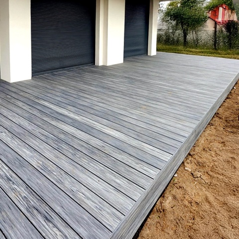 Composite Decking Board Premium II Generation Grey / Anthracite – 3m (0,435 m2)
