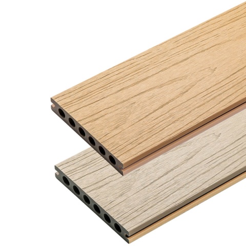 Composite Decking Board Premium II Generation Ecru / Light Oak – 4m (0,580 m2)