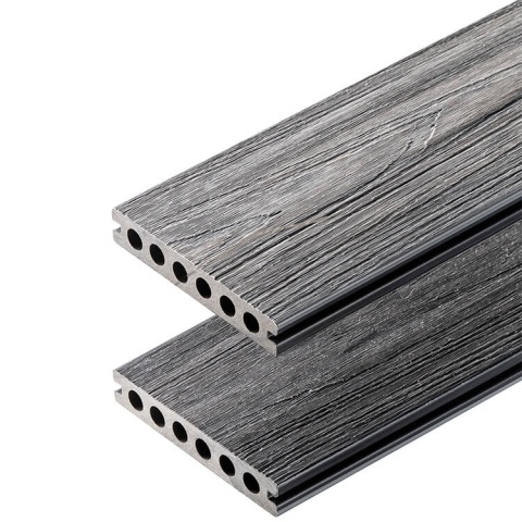 Composite Decking Board Premium II Generation Grey / Anthracite – 4m (0,580 m2)