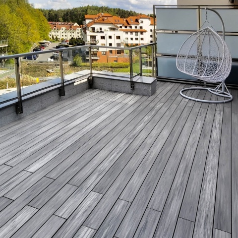 Composite Decking Board Premium II Generation Grey / Anthracite – 4m (0,580 m2)