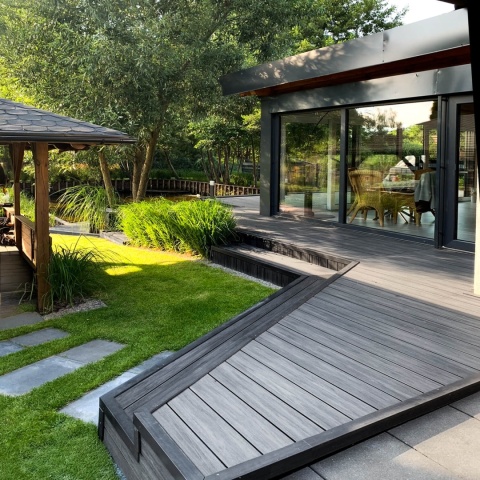 Composite Decking Board Premium II Generation Grey / Anthracite – 4m (0,580 m2)