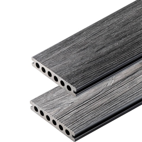 Composite Decking Board Premium II Generation Grey / Anthracite – 3,5m (0,507 m2)