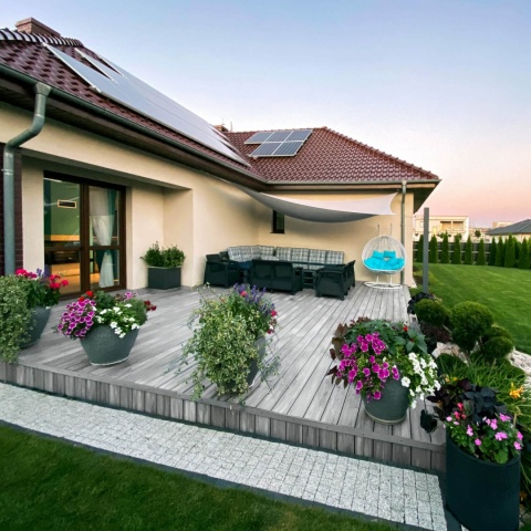 Composite Decking Board Premium II Generation Grey / Anthracite – 3,5m (0,507 m2)