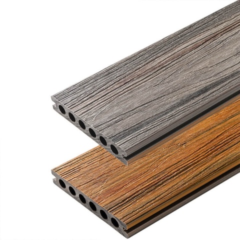 Composite Decking Board Premium II Generation Amber/Antique – 3m (0,435 m2)
