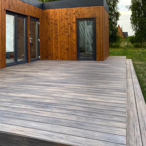 Composite Decking Board Premium II Generation Amber/Antique – 3m (0,435 m2)
